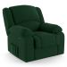 Poltrona do Papai Reclinável Pietra Power Touch FH9 Veludo Verde - Mpozenato