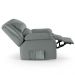 Poltrona do Papai Reclinável Pietra Power Touch USB FH9 PU Cinza - Mpozenato
