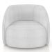 Poltrona para Sala Orgânica Kit 2 Zion M22 Boucle Branco - Mpozenato