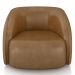 Poltrona para Sala Orgânica Kit 2 Zion M22 Sintético Caramelo - Mpozenato