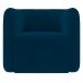 Poltrona para Sala de Estar Decorativa Kit com 2 Maggie K04 Veludo Azul Marinho - Mpozenato