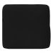 Poltrona para Sala de Estar Decorativa Quadrada Maggie K04 Veludo Preto - Mpozenato