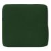 Poltrona para Sala de Estar Decorativa Quadrada Maggie K04 Veludo Verde - Mpozenato