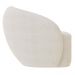 Poltrona para Sala de Estar Orgânica Kit com 2 Garbin K04 Bouclê Bege - Mpozenato