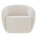 Poltrona para Sala de Estar Orgânica Kit com 2 Garbin K04 Bouclê Bege - Mpozenato