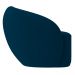 Poltrona para Sala de Estar Orgânica Kit com 2 Garbin K04 Veludo Azul Marinho - Mpozenato