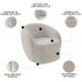 Poltrona para Sala de Estar Orgânica Kit com 2 Garbin K04 Veludo Bege - Mpozenato