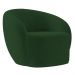 Poltrona para Sala de Estar Orgânica Kit com 2 Garbin K04 Veludo Verde - Mpozenato