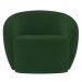 Poltrona para Sala de Estar Orgânica Kit com 2 Garbin K04 Veludo Verde - Mpozenato