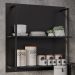 Prateleira Industrial Cozinha Dupla com Painel Flora M24 Preto - Mpozenato