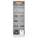Sapateira  2 Portas 5 Prateleiras Golden D02 Branco- Mpozenato