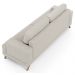 Sofá 2 Lugares 160cm Living Pés Curvos Santi D05 Linho Bege - Mpozenato