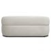 Sofá 2 Lugares Living Orgânico Sala de Estar 140cm Conka F05 Boucle Off White - Mpozenato