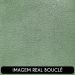 Sofá 2 Lugares Living Orgânico Sala de Estar 160cm Garbin K04 Bouclê Verde - Mpozenato