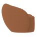 Sofá 2 Lugares Living Orgânico Sala de Estar 160cm Garbin Z08 Boucle Terracota - Mpozenato
