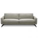 Sofá 2 Lugares Para Sala Living 180cm Vults L08 Couro Pérola - Mpozenato