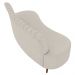 Sofá 2 Lugares para Sala Living 135cm Pés Palito Tamar K04 Bouclê Bege - Mpozenato