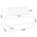 Sofá 2 Lugares para Sala Living 135cm Pés Palito Tamar K04 Veludo Verde - Mpozenato