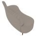 Sofá 2 Lugares para Sala Living 160cm Pés Palito Tamar Z08 Boucle Bege Escuro - Mpozenato