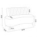 Sofá 2 Lugares para Sala Living 160cm Pés Palito Tamar Z08 Sintético Marrom - Mpozenato