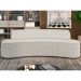 Sofá 2 Lugares para Sala de Estar Living 150cm Koane D06 Bouclê Creme - Mpozenato