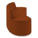 Sofá 2 Lugares para Sala de Estar Living 150cm Koane D06 Veludo Laranja - Mpozenato