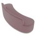 Sofá 2 Lugares para Sala de Estar Living 150cm Koane D06 Veludo Rosa - Mpozenato