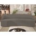 Sofá 2 Lugares para Sala de Estar Living 150cm Theo D06 Bouclê Castor - Mpozenato