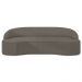 Sofá 2 Lugares para Sala de Estar Living 150cm Theo D06 Bouclê Castor - Mpozenato