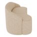 Sofá 2 Lugares para Sala de Estar Living 150cm Theo D06 Linho Marfim - Mpozenato