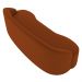 Sofá 2 Lugares para Sala de Estar Living 150cm Theo D06 Veludo Laranja - Mpozenato