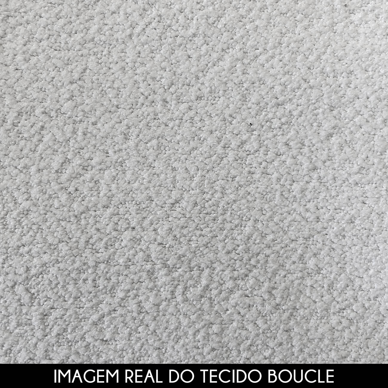 Sofá 3 Lugares 240cm Orgânico Zion M22 Boucle Branco - Mpozenato
