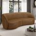 Sofá 3 Lugares 240cm Orgânico Zion M22 Sintético Caramelo - Mpozenato