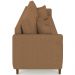 Sofá 3 Lugares Living 192cm Pé Madeira Zoe Linho Terracota Z08 - Mpozenato