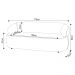 Sofá 3 Lugares Living Orgânico Sala de Estar 170cm Conka F05 Bouclê Off White - Mpozenato