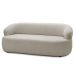 Sofá 3 Lugares Living Orgânico Sala de Estar 170cm Conka F05 Boucle Bege - Mpozenato