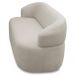 Sofá 3 Lugares Living Orgânico Sala de Estar 170cm Conka F05 Boucle Bege - Mpozenato