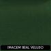 Sofá 3 Lugares Living Orgânico Sala de Estar 180cm Garbin K04 Veludo Verde - Mpozenato