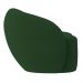 Sofá 3 Lugares Living Orgânico Sala de Estar 180cm Garbin K04 Veludo Verde - Mpozenato
