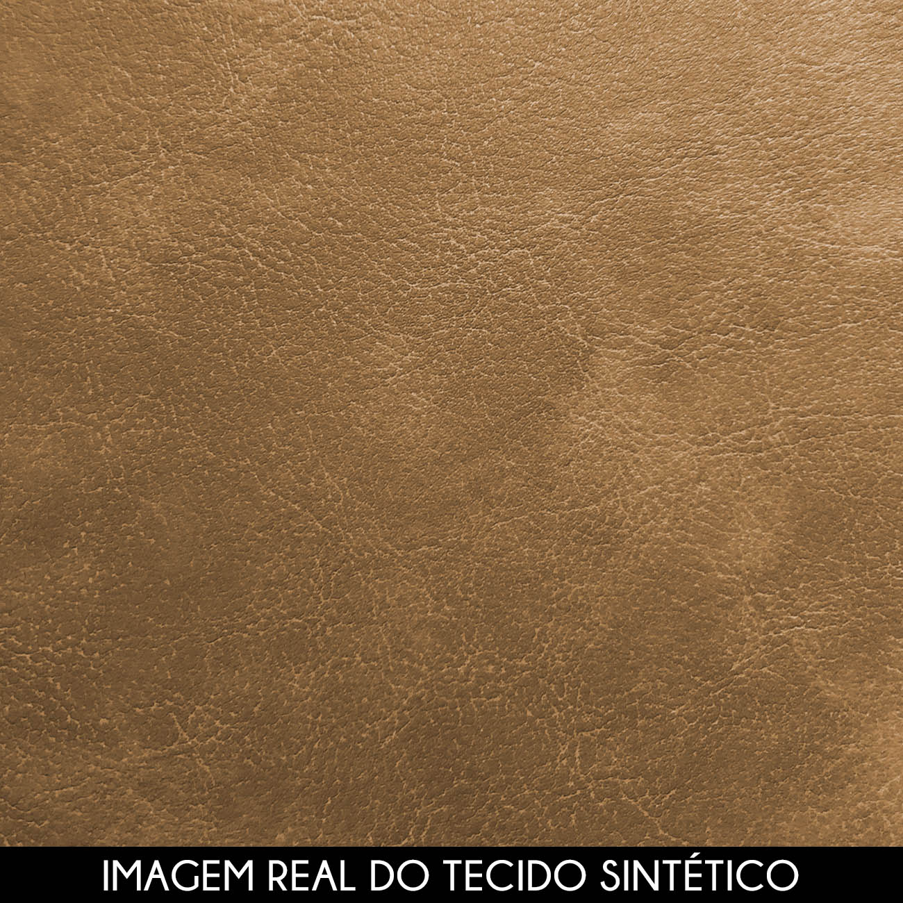 Sofá 3 Lugares Orgânico 288cm e Poltrona Zion M22 Sintético Caramelo - Mpozenato