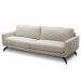 Sofá 3 Lugares Para Sala Living 240cm Vults L08 Couro Off   - Mpozenato