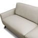 Sofá 3 Lugares Para Sala Living 240cm Vults L08 Couro Off   - Mpozenato