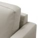 Sofá 3 Lugares Para Sala Living 240cm Vults L08 Couro Off   - Mpozenato