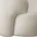 Sofá 3 Lugares Sala Orgânico 180cm Donk L08 Boucle Off White - Mpozenato