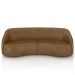 Sofá 4 Lugares 318cm Orgânico Zion M22 Sintético Caramelo - Mpozenato