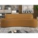 Sofá 4 Lugares para Sala de Estar Living 230cm Koane D06 Sintético Caramelo - Mpozenato
