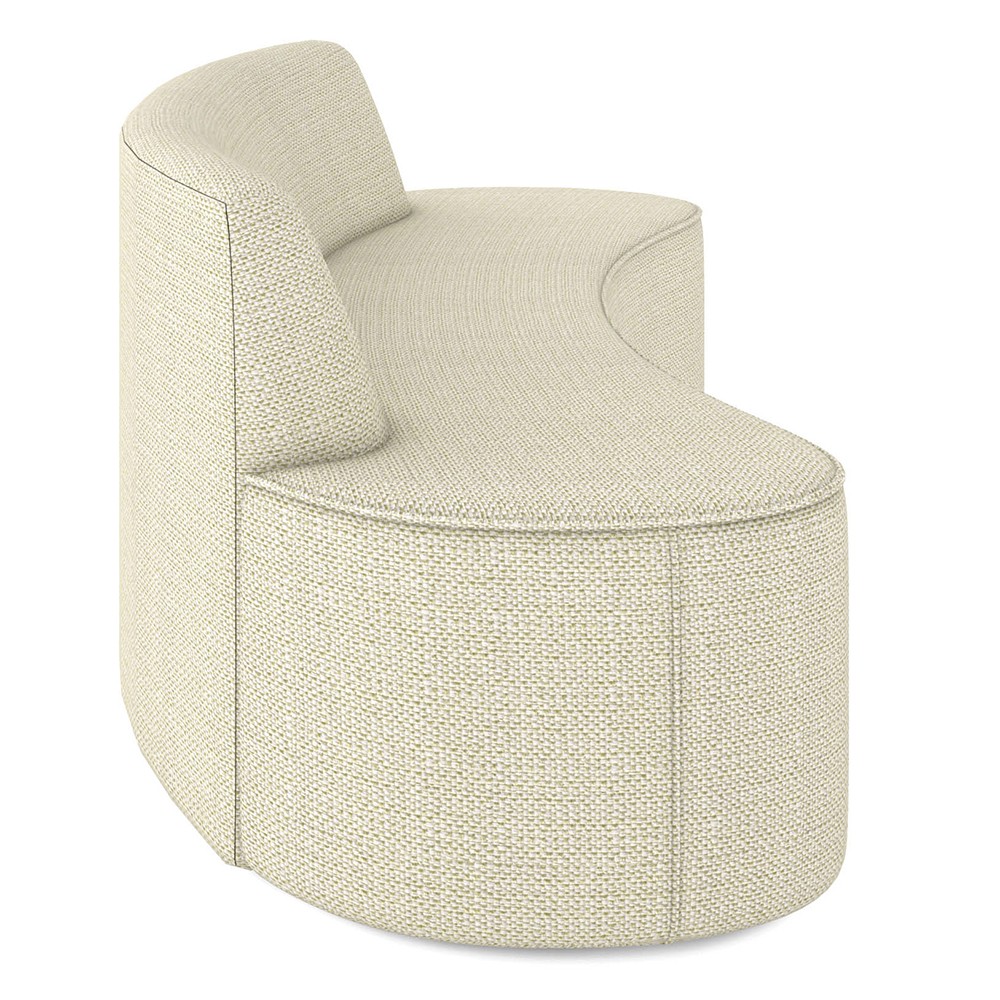 Sofá 4 Lugares para Sala de Estar Living 260cm Koane D06 Linho Creme - Mpozenato