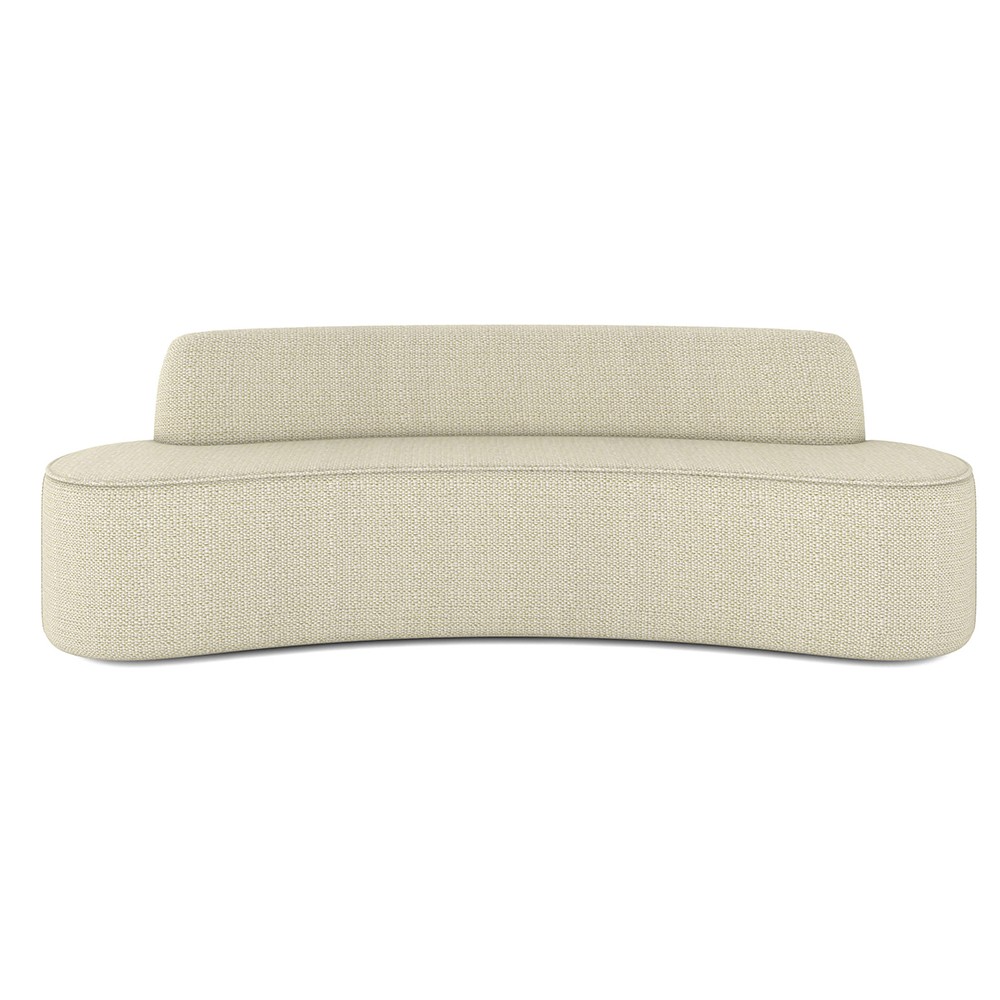 Sofá 4 Lugares para Sala de Estar Living 260cm Koane D06 Linho Creme - Mpozenato