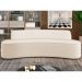 Sofá 4 Lugares para Sala de Estar Living 260cm Koane D06 Linho Pérola - Mpozenato
