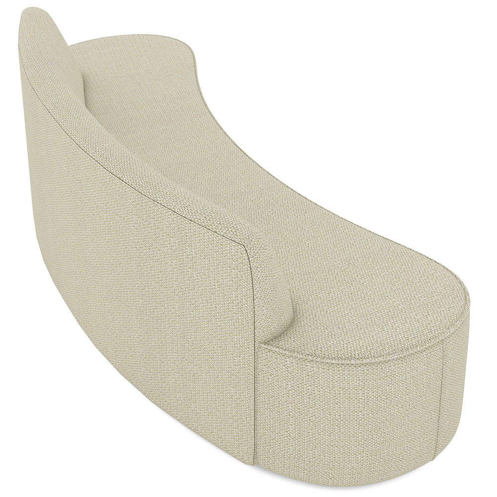 Sofá 5 Lugares para Sala de Estar Living 280cm Koane D06 Linho Creme - Mpozenato